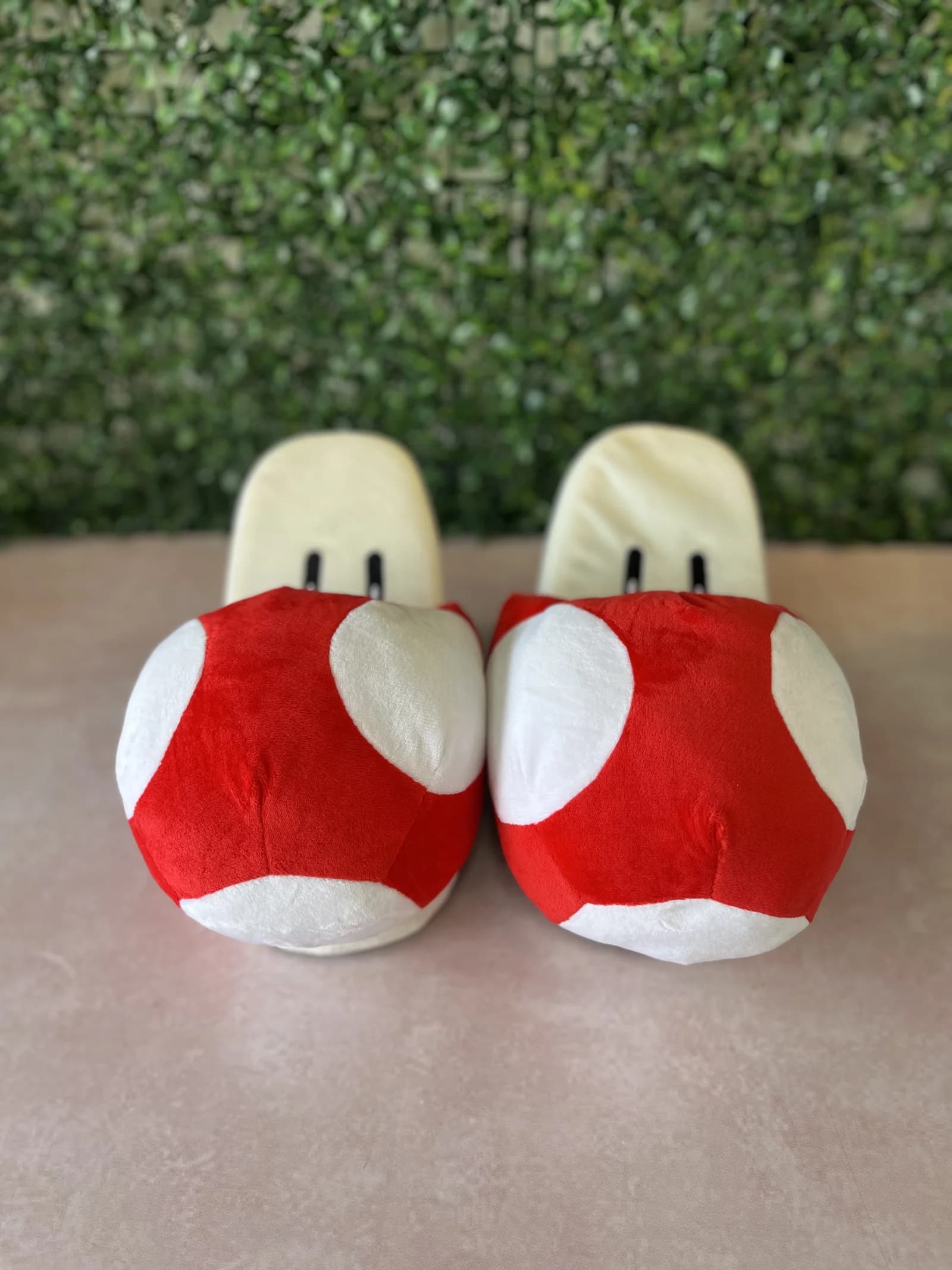 Pantuflas De Hongo Rojo, Mario Bross
