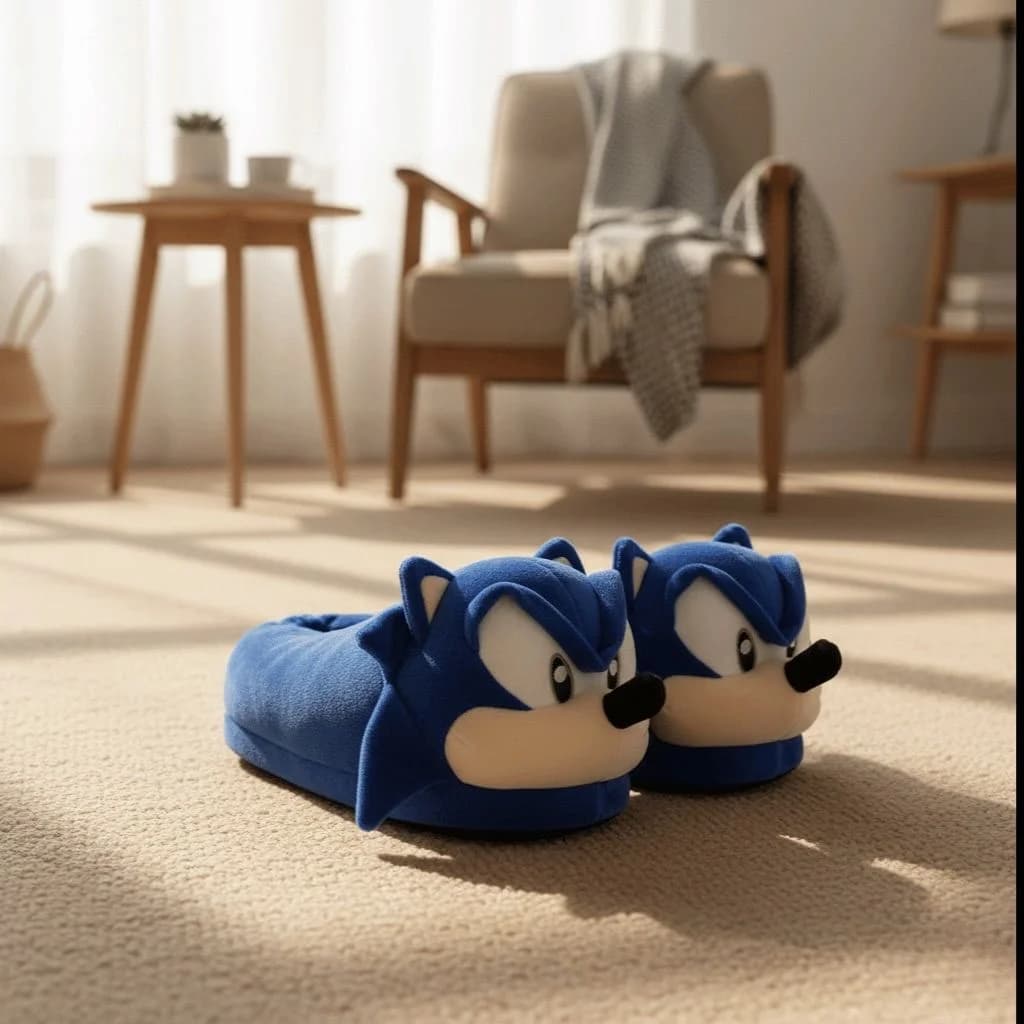 Pantuflas De Sonic