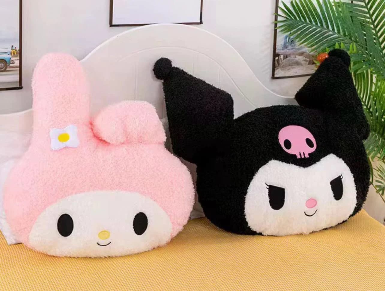 Almohadon Kuromi Y My Melody — 60 cm