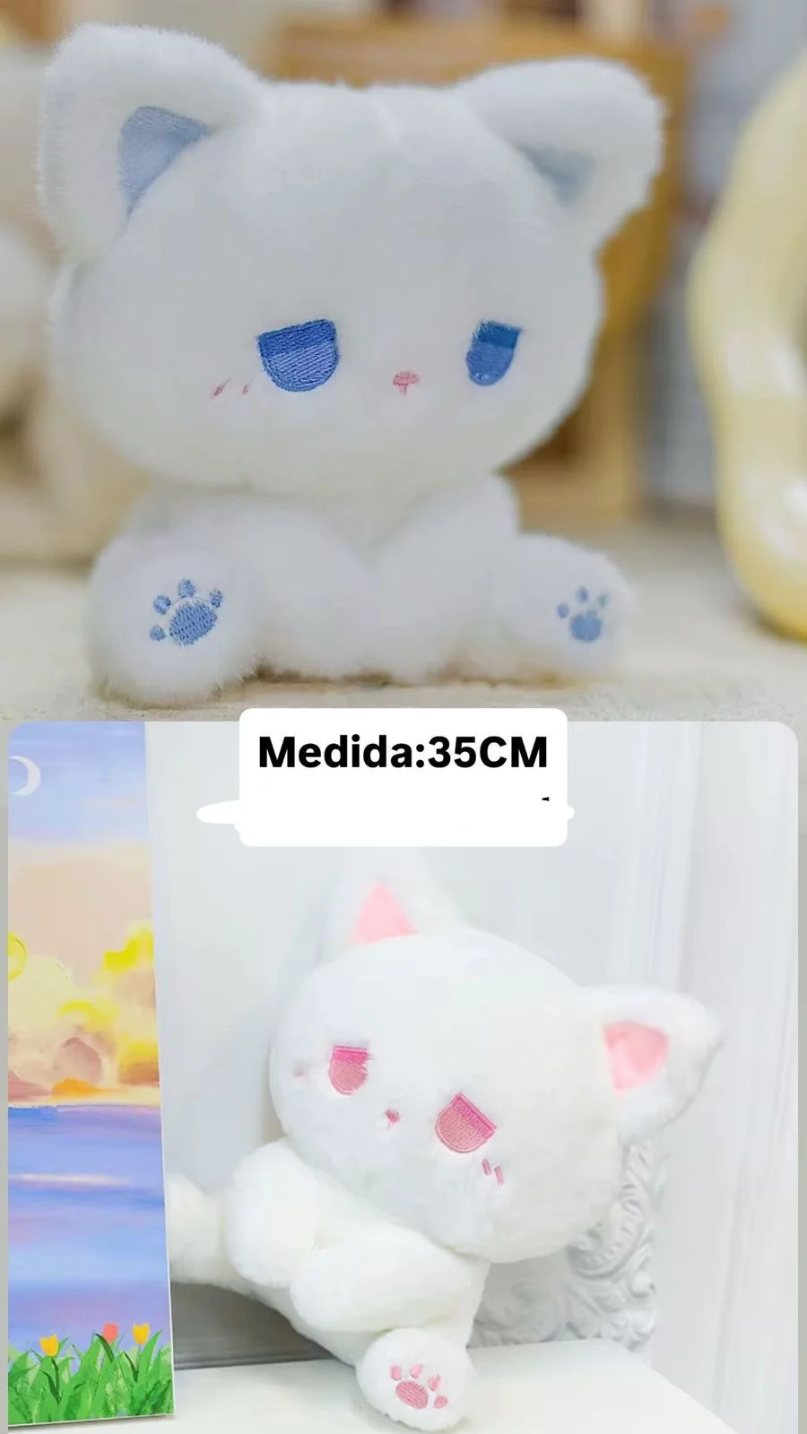 Gatito Ojos Tristes — 35 cm