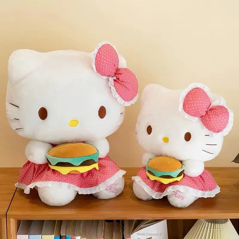 Hello Kitty Con Hamburguesa — 50 cm
