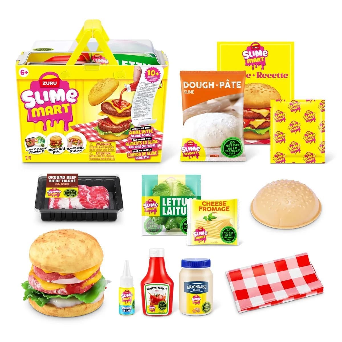 Slime Mart De Hamburguesa